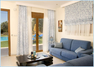 Blue Dreams Villas - Living Room