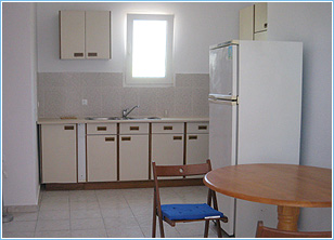 Kitchen, CrossRhodes Villas Apartments, Pefkos