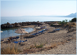 A.G. Thomas Beach, 40m from George Studios, Pefkos