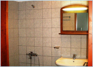 Bathroom,CrossRhodes Villas Apartments, Pefkos